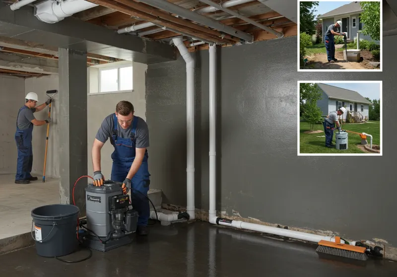 Basement Waterproofing and Flood Prevention process in Tate County, MS